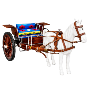 South Asian Horse Cart Model