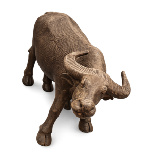 Buffalo wood Sculpture